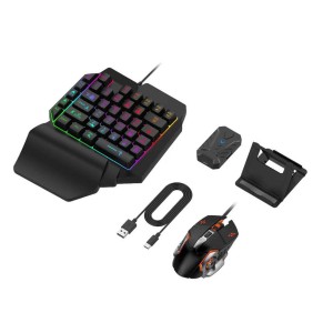 کیبورد و ماوس گیمینگ بلوتوثی مدل MIX PRO